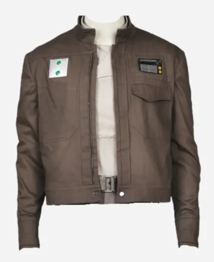 Diego Luna Rogue One: A Star Wars Story Captain Cassian Andor Brown Jacket