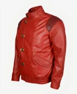 Akira Kaneda Red Leather Jacket sec side