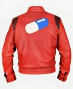 Akira Kaneda Red Leather Jacket style 2