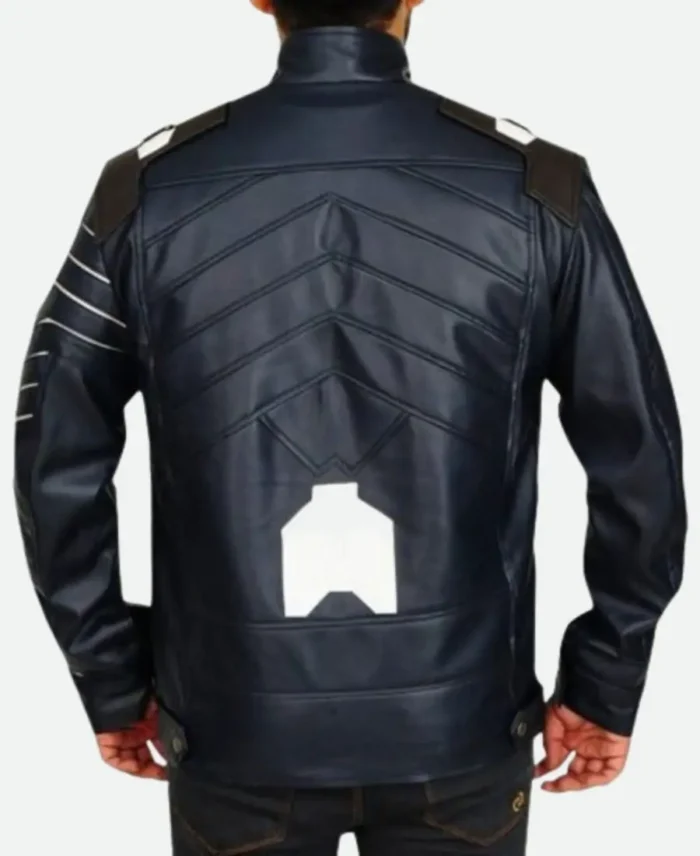 Avengers Infinity War Winter Soldier Jacket Back