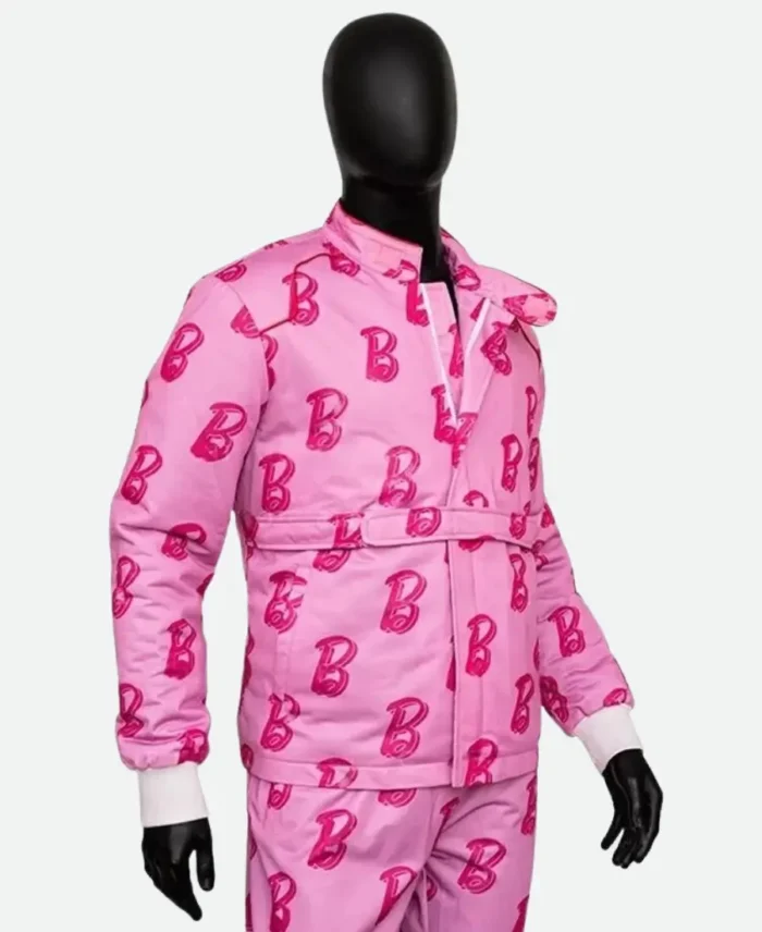 Barbie Beach Ken Pink Jacket Side Look