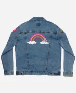 Barbie Movie Denim Jacket back image