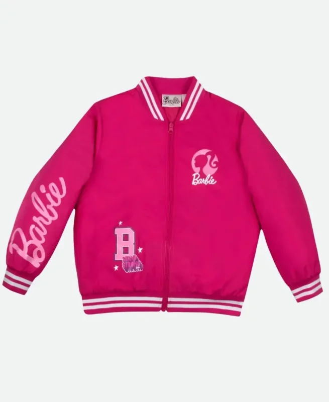 Barbie Pink Bomber Jacket