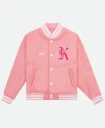 Barbie Pink Varsity Jacket