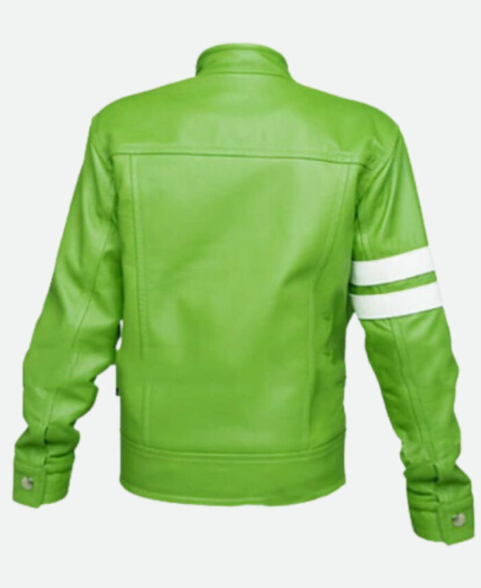 Ben 10 Leather Jacket Back