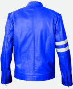 Ben 10 Leather Jacket Blue Back 1