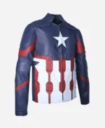 Chris Evans Captain America Jacket blue side