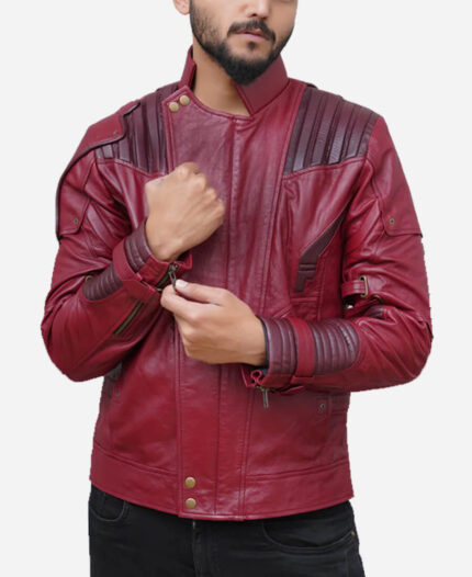 Chris Pratt Guardians of the Galaxy Star Lord Leather Jacket