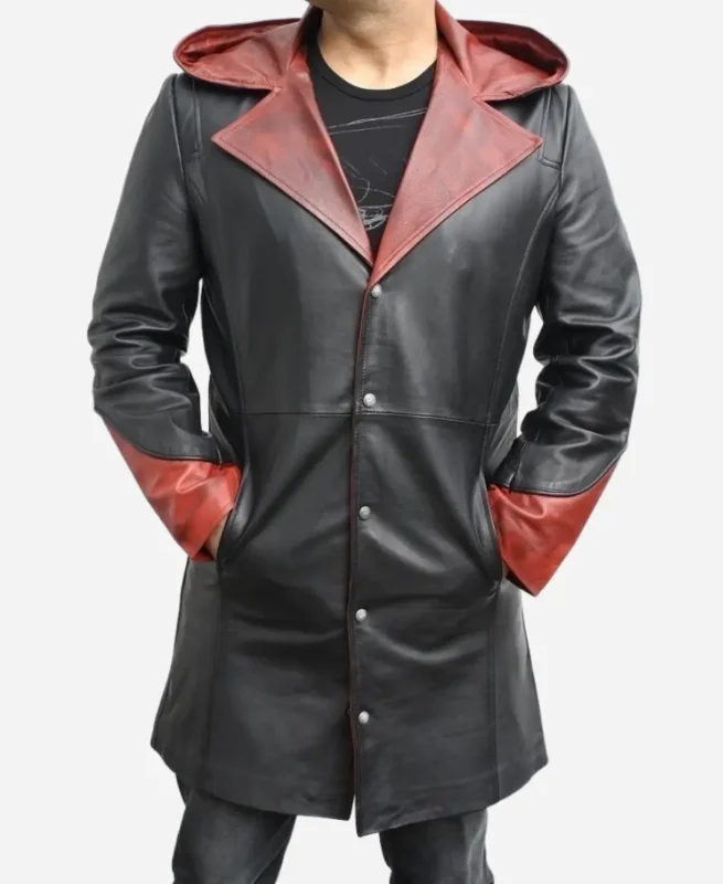 Devil May Cry Dante Black Coat front