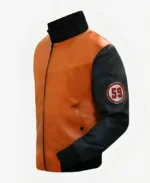 Dragon Ball Z Goku 59 Orange Bomber Jacket