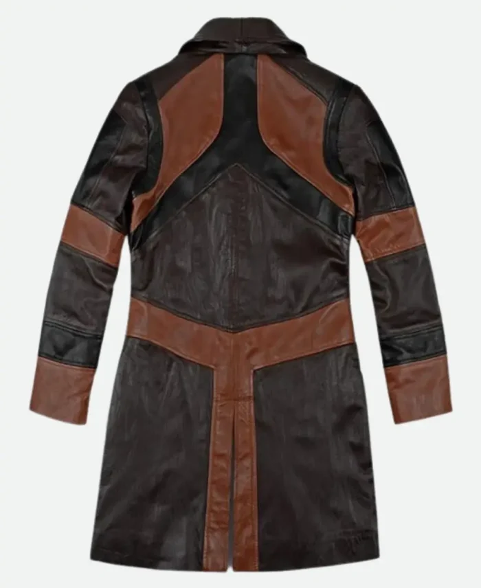 Guardians of the Galaxy Vol 2 Gamora Trench Coat Back