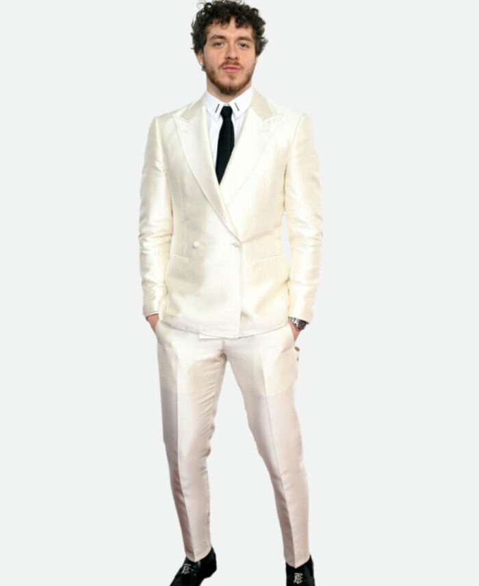 Jack Harlow White Suit Front