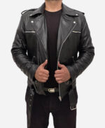 Jeffrey Dean Morgan The Walking Dead Negan Leather Jacket