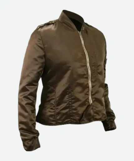 Jennifer Connelly Top Gun Maverick Penny Benjamin Brown Bomber Jacket