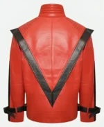 Michael Jackson Red Thriller Jacket Back