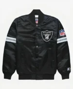 NFL Los Angeles Raiders Black varsity jacket