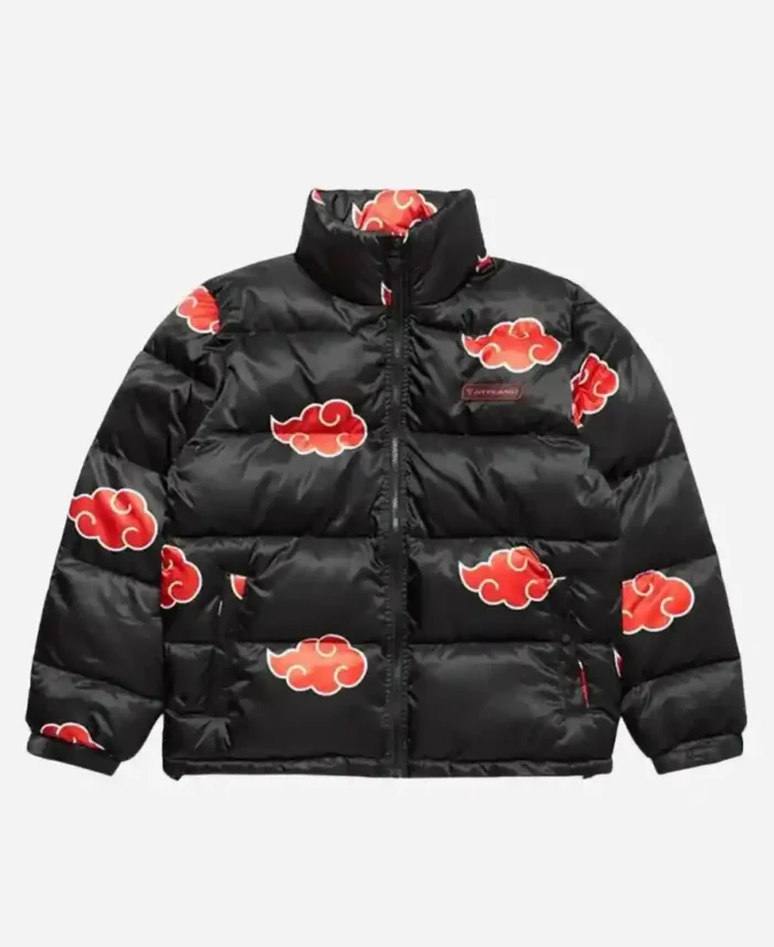 Naruto Akatsuki Puffer Jacket