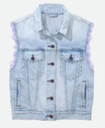 Ryan Gosling Barbie Denim Vest Front