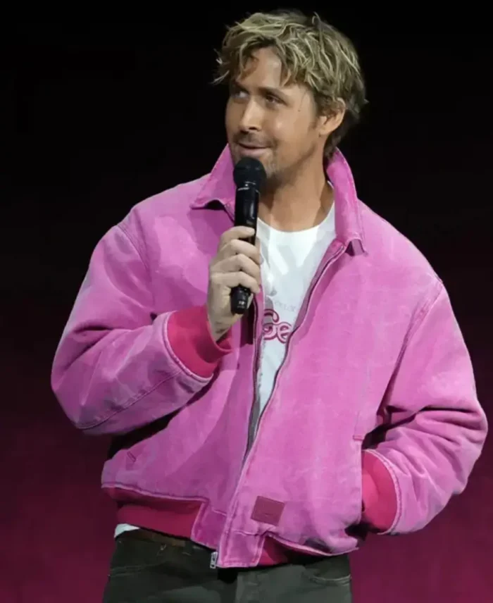 Ryan Gosling Pink Jacket