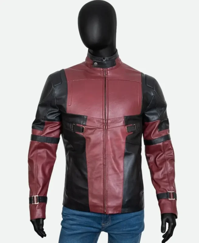 Ryan Reynolds Deadpool Leather Jacket