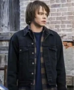 Stranger Things Jonathan Byers Black Denim Jacket