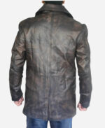 Supernatural Dean Winchester Leather Coat Back