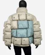 The Keyboard Puffer Jacket Back