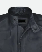 Tom Cruise Mission Impossible Fallout Leather Jacket Close Up Image