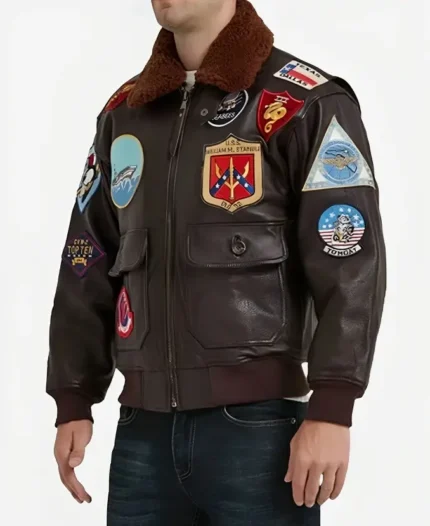 Tom Cruise Top Gun Maverick Leather Jacket