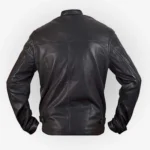 Vin Diesel Fast And Furious 6 Dominic Toretto Black Leather Jacket Back