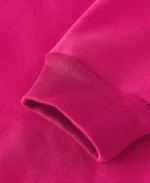 Hot Pink Nirvana Sweatshirt Detailing