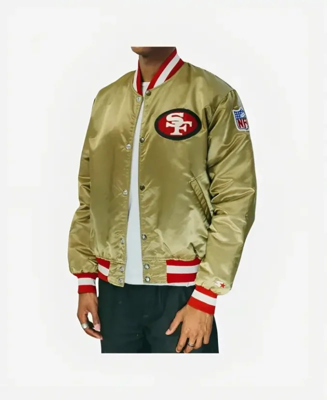 49Ers Gold Varsity Jacket