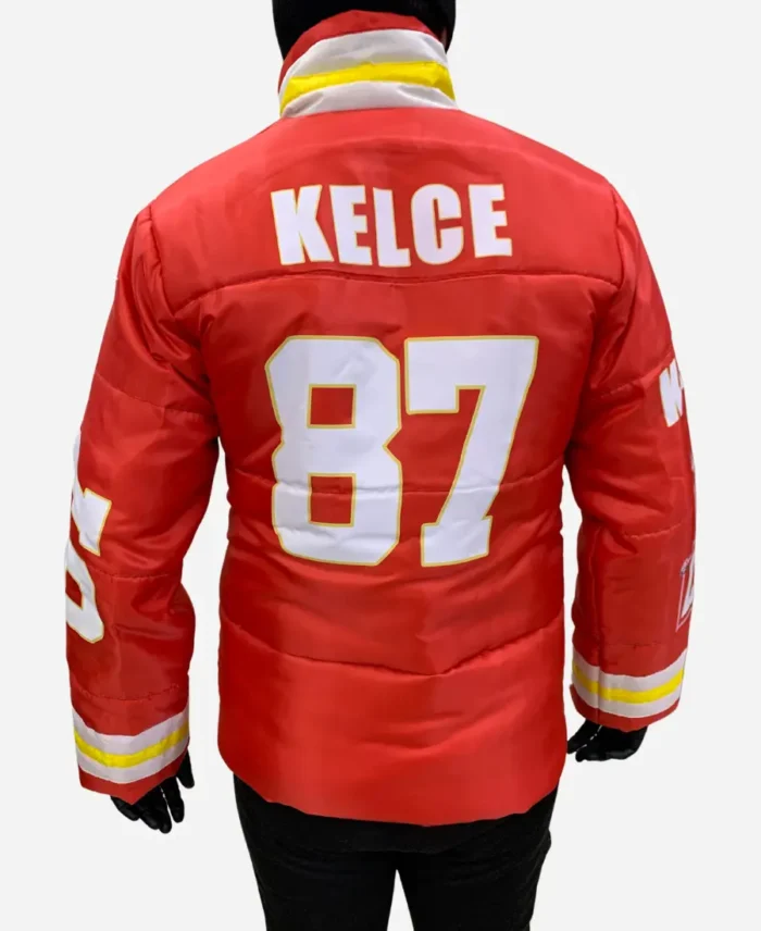 Taylor Swift Kansas City Chiefs Jacket Back