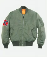 Kanye West Yeezus Tour MA-1 Green Bomber Jacket