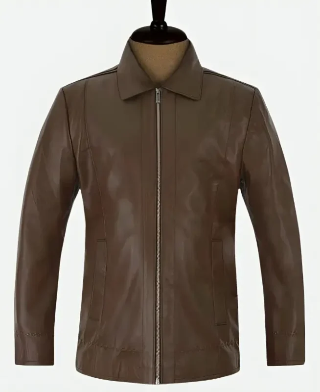 Keanu Reeves John Wick Brown Leather Jacket