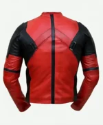 Deadpool Wade Wilson Leather Jacket Back