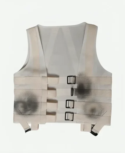 Ryan Gosling The Fall Guy Colt Seavers White Leather Vest