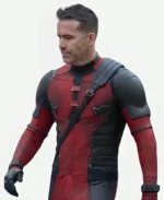 Ryan Reynolds Deadpool Wade Wilson Red Leather Jacket Inspiration