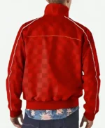 Ryan Gosling The Fall Guy Colt Seavers Red Bomber Jacket Back