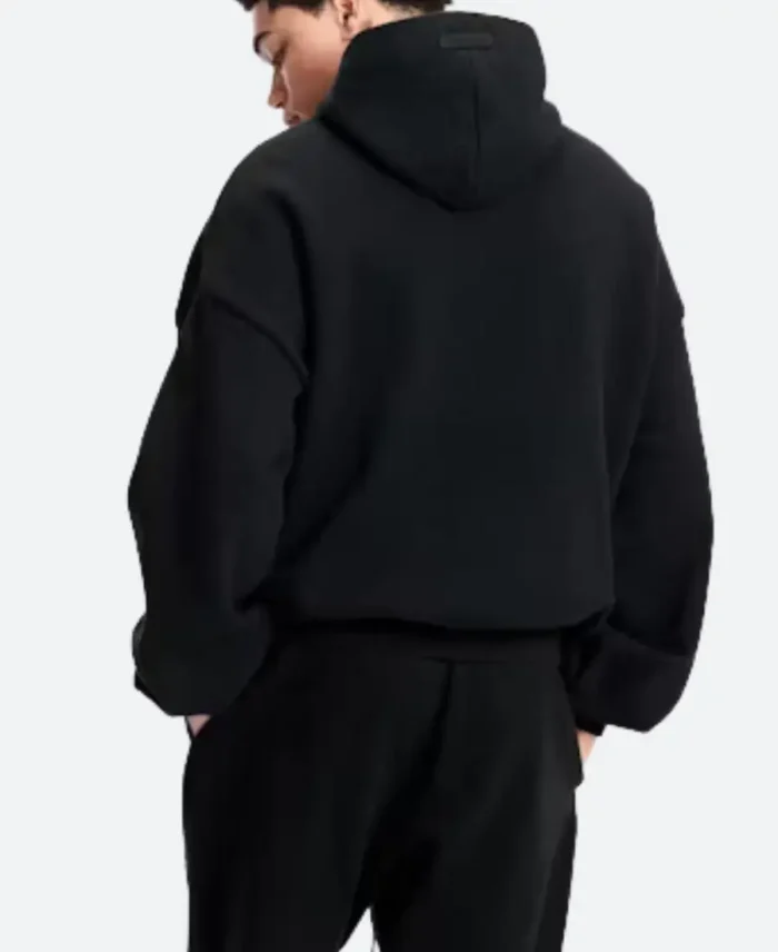 Black Essentials Hoodie