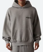 Dark Oatmeal Fear Of God Essentials Hoodie