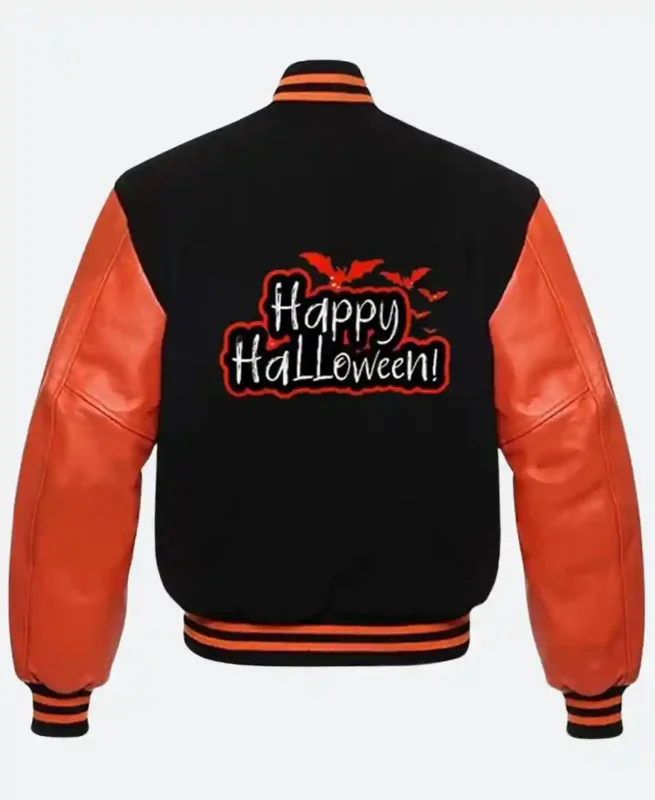 Happy Halloween Letterman Jacket