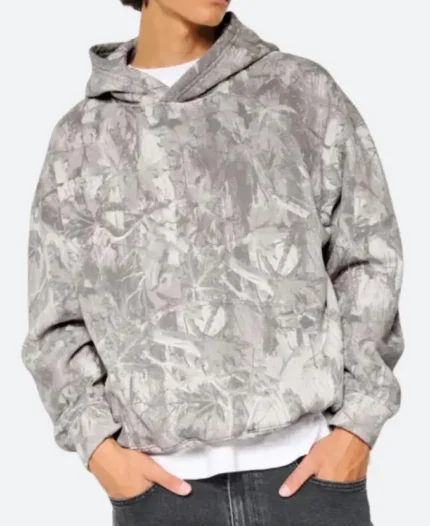 Hollister Boxy Camo Hoodie