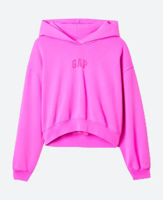 Vintage Soft Arch Logo Cropped Hoodie