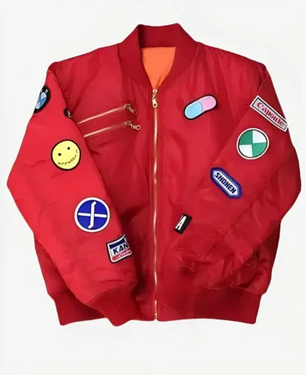 Akira Red Pill Bomber Jacket