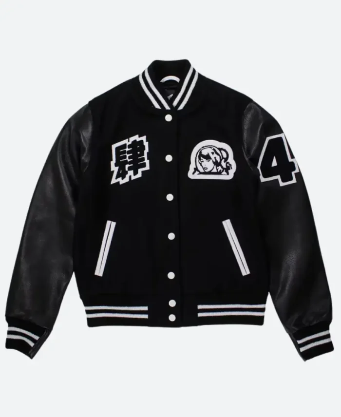 Billionaire Girls Club Holiday Varsity Jacket