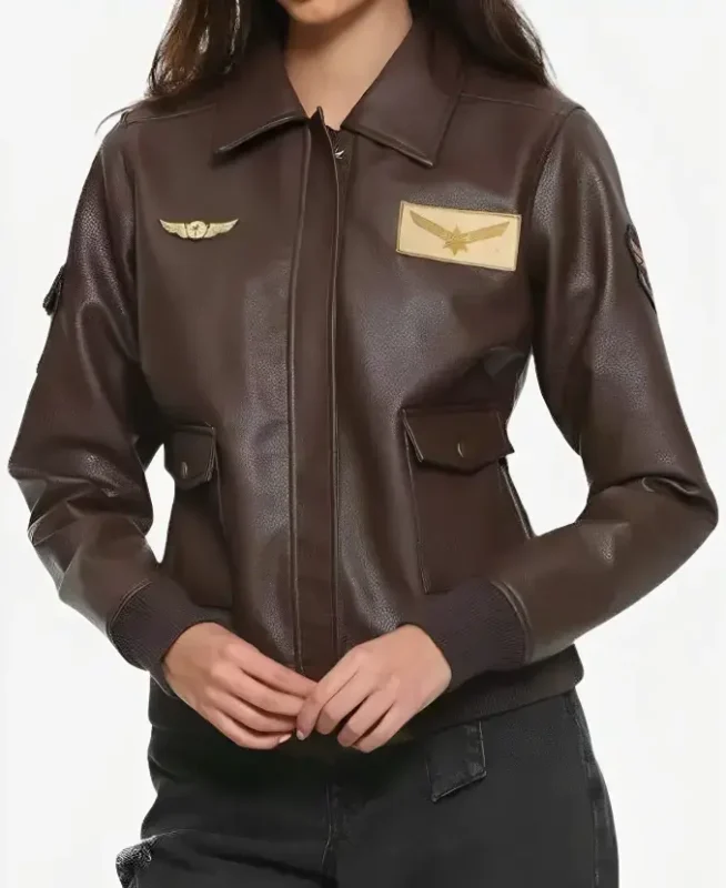 Captain Marvel Carol Danvers Air Force Jacket