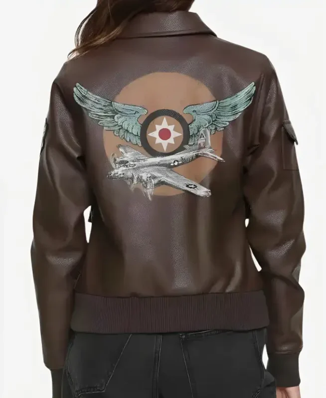 Captain Marvel Carol Danvers Aviator Jacket