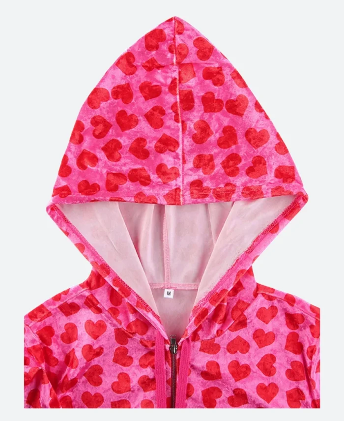 Megan Fox Jennifers Body Heart Hoodie Hood Image