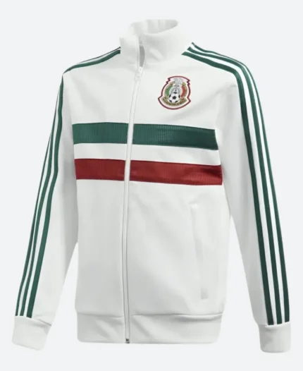 Mexico White Track Jacket